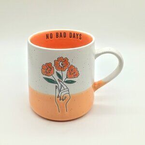 Lang No Bad Days Orange Floral Ceramic Mug